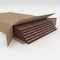 Ekena Millwork 11 3/4W x 11 3/4H x 3/8T Wood Hobby Boards, Walnut, 6PK HBW12X12X375BWA - alternate 3